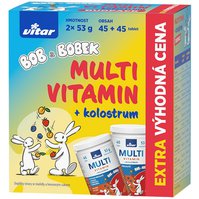 Vitar Kids Multivitamin + kolostrum DUOPACK