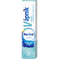 Revital Vápník + hořčík + vitaminy C, B6, D3, K1
