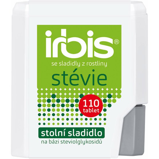 Irbis se sladidly z rostliny stévie - dávkovač (110 tbl.)