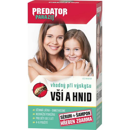 Predator Parazit Sérum + šampon + hřeben