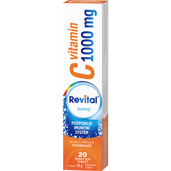Revital C vitamin 1000 mg - pomeranč