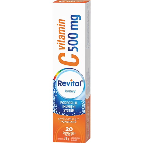 Revital C vitamin 500 mg - pomeranč