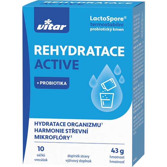 Vitar Rehydratace Active + probiotika sypká směs