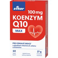 Vitar Koenzym Q10 (100 mg) + vitamin E + selen + thiamin