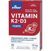 Vitar Vitamin K2 + D3 Forte