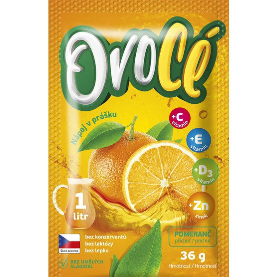 OvoCé Nápoj v prášku - pomeranč