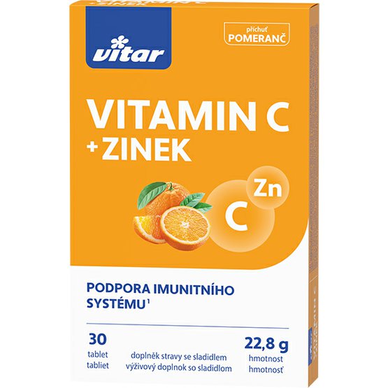 Vitar Vitamin C + zinek