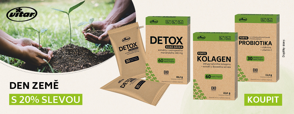 Den Země - sleva 20 % na Vitar EKO